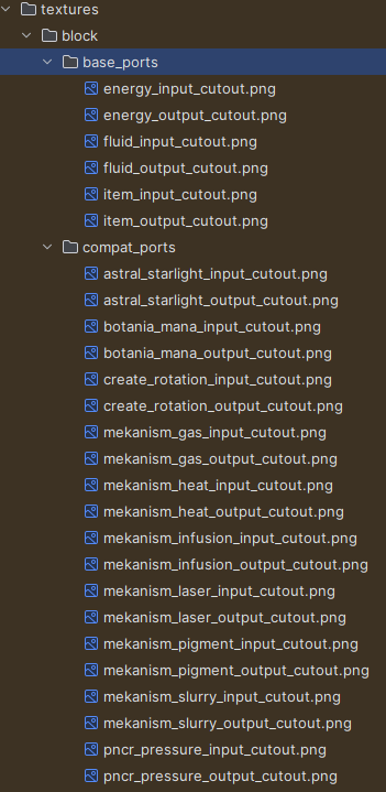  Base Ports and Compat Ports Folder Contents